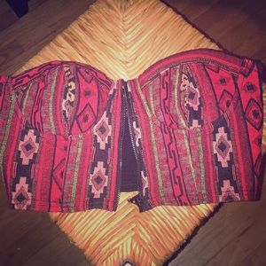 Large Forever 21 zip up top  like New💎💎